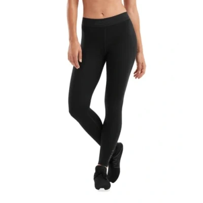 Image of 2XU Women&#039;s Flight Compression Tight, Black/Black, ST