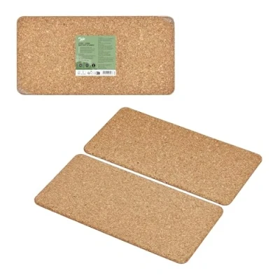 Image of Tala FSC MIX 2 Rectangular Hot Pot Stands in Natural Cork