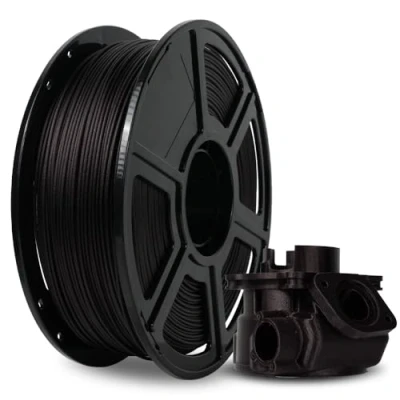 Image of FLASHFORGE Carbon Fiber PETG Filament 1.75mm, 3D Printer Filament, 1KG Spool Dimensional Accuracy +/ 0.02mm, Lightweight &amp; Heat Resistant Moisture Free (Marsala)