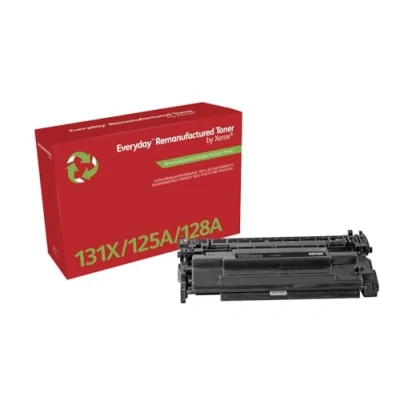 Image of Everyday by Xerox Black Toner compatible with HP 131A 125A 128A (CF210X/ CB540A/ CE320A), High Capacity