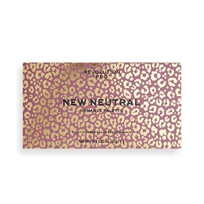 Image of Revolution Pro, New Neutral, Eyeshadow Palette, Romance, 18 Shades, 18g, Crayon