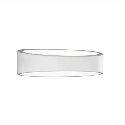 Image of Discus Lifestyle Plaster Wall Light White, 1x G9
