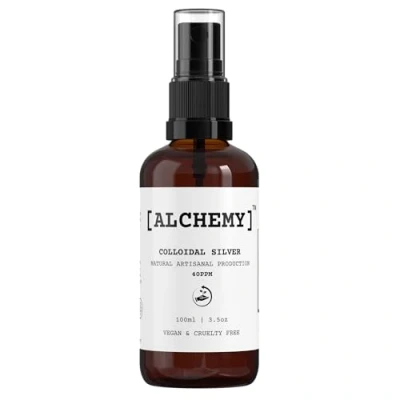 Image of Colloidal Silver Spray 100mL ● 40 PPM Superior Concentration, Artisanal Production, Better Results Made in The UK [Alchemy] Natural