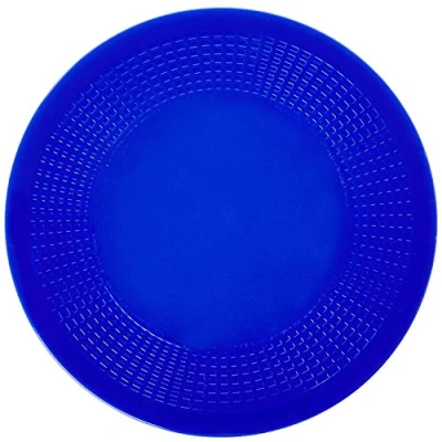 Image of NRS Healthcare Dycem Non Slip Circular Mat 14 cm (5.5 inch) Diameter, Blue