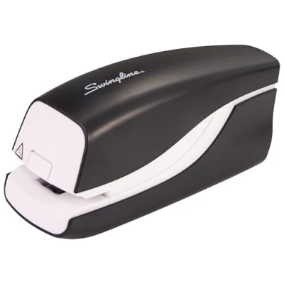Image of Swingline Electric Stapler, 20 Sheet Capacity, Portable, Compact, Battery, Black (42132)