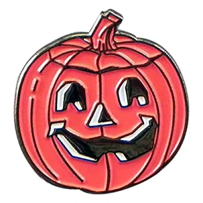 Image of Pumpkin Halloween Metal Enamelled Pin Badge Lapel XJKB11 12