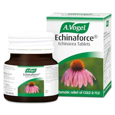 Image of A.Vogel Echinaforce Echinacea Tablets Relieves Cold &amp; Flu Symptoms by Strengthening the Immune System 120