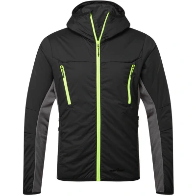 Image of Portwest EV4 Insulated Hybrid Jacket Black Tall Large