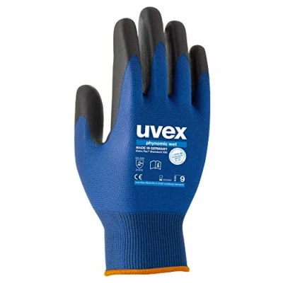 Image of Uvex 60060 Phynomic Wet Glove, Size 11, Blue/Black