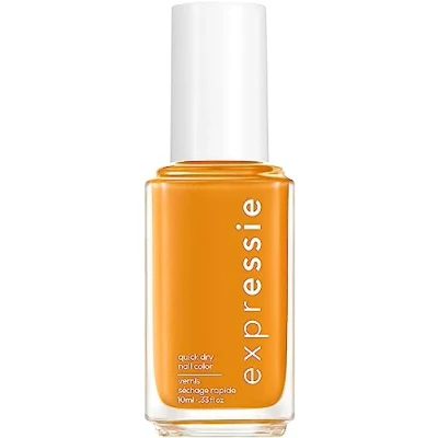 Image of Essie Expressie Quick Drying Nail Polish No 120 Don&#039;t Hate Curate Yellow Vegan Formula 10 ml
