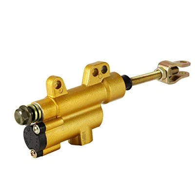 Image of Qiilu QL50219 Rear Brake Cylinder, Motorcycle Dirt Pit Quad Bike Sportbike ATV Foot Master Cylinder Pump