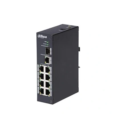 Image of Dahua PFS3110 8ET 96 Industrial PoE Switch 8 Door + SFP 96W Hi