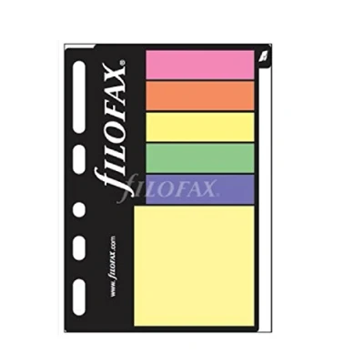 Image of Filofax Personal Small Sticky Notes Assorted