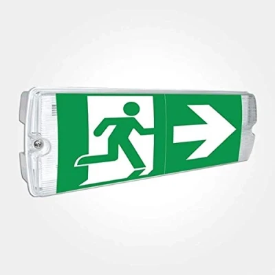 Image of Eterna LED Non Maintained Emergency Bulkhead With ISO Legend Set