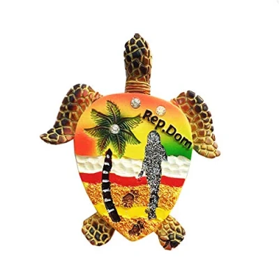 Image of 3D Dominican Republic Fridge Magnet Travel Souvenir Gift Home Kitchen Decoration Refrigerator Magnetic Sticker Collection