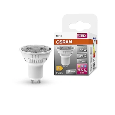 Image of OSRAM GU10 LED bulb, PAR16, CCT, 4.2 W, 36, 400 lm
