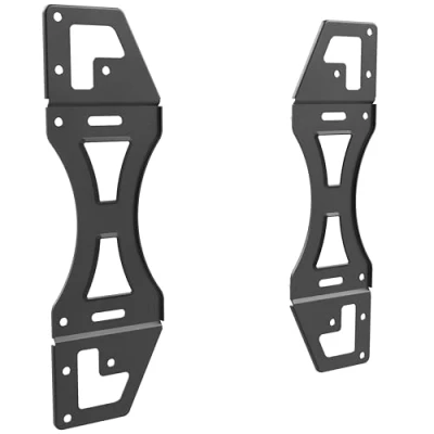 Image of RICOO TV Wall Bracket Extender VA0300 Universal LED LCD OLED Monitor Television Mount Adapter Plate for VESA 200x200 to 400x400 Black