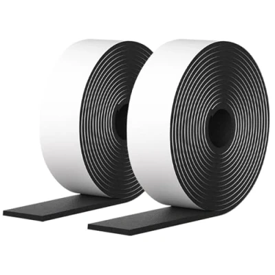 Image of 2 Pcs felt tape, pads,adhesive felt,self adhesive roll,non slip pads for furniture,furniture felt,adhesive pads,felt roll,for Protecting Furniture Surfaces Chair Wall Hardwood Floor