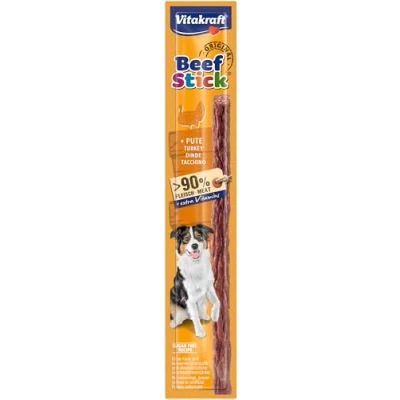 Image of Vitakraft Dog Beef Sticks 12g (Flavour: Turkey)