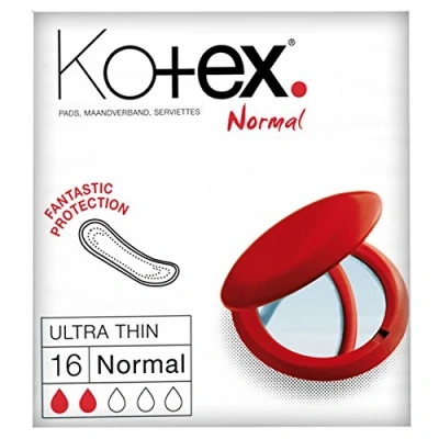 Image of 12 x Kotex Sanitary Towels Ultra Thin 16