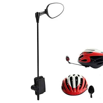 Image of VGEBY1 Rear View Mirror, Adjustable ABS Helmet Mirror with Clear for Bike
