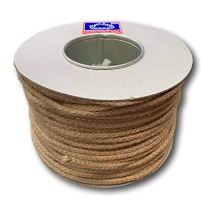 Image of EVERLASTO Plaited Jute Sash Cord with Strong Polypropylene Core No.8 (10mm) x 100M