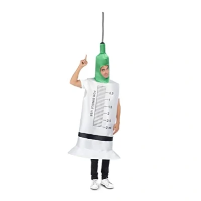 Image of My Other Me 206572 One Size Syringe Costume, multicoloured, Talla única ADULT