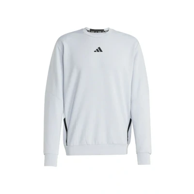Image of adidas Performance Sweatshirt, Men&#039;s, Size: XS, Halo silver