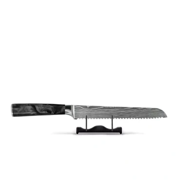 Image of Japanese Damascus Print Bread Knife 20 cm