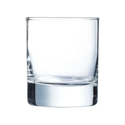 Image of Arcoroc ARC J3312 Islande whisky glass 200ml, without filling mark, pack of 6, Transparent