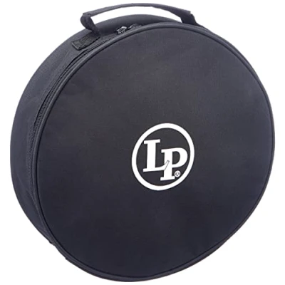 Image of LP Latin Percussion Pandeiro Tasche, schwarze Nylontasche, für 10&quot; Rio Pandeiro, LP3937,Black