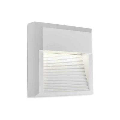 Image of Kossel Outdoor LED Wall Light Surface Mounted White 20cm 825lm 4000K IP65