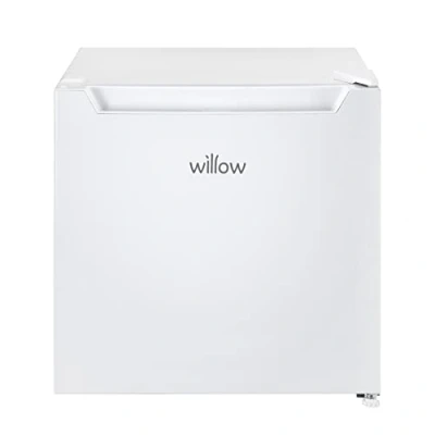 Image of Willow WMF46W 46L Mini Tabletop Fridge with Chill Box, 2 Year Warranty, Adjustable Thermostat, Mark Proof Finish White