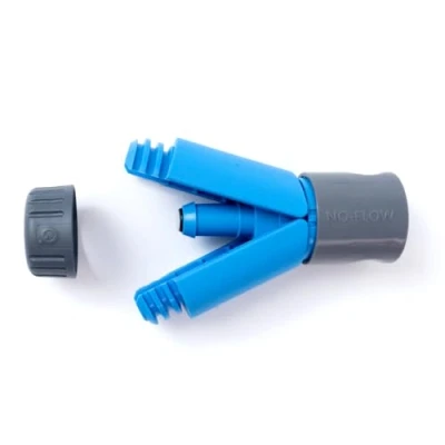 Image of Qwickhose® No Flow Wing Lock Universal Hose Connector Waterstop Fitting for Garden