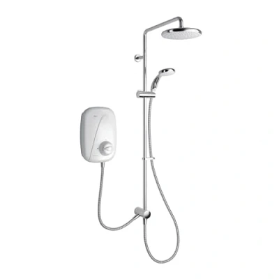 Image of Mira Showers Vigour Dual Outlet Thermostatic Power Shower Chrome 1.1532.426