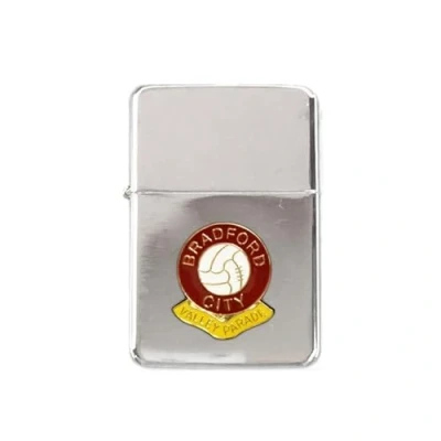 Image of Knight Bradford City football club stormproof petrol lighter