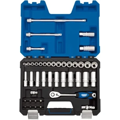 Image of Draper Multi Drive� Metric Socket Set, 3/8&quot; Sq. Dr. (42 Piece)