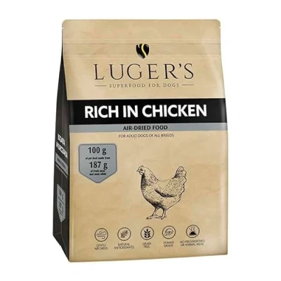 Image of Dolina Noteci Luger&#039;s Air Dried SuperFood For Dogs Chicken 1kg 2.2lbs Human Grade