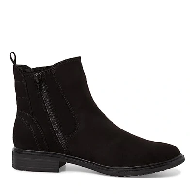 Image of Jana Women&#039;s Softline 8 25369 41 Komfortable Mehrweite Bequemschuh Klassisch Schlupfstiefel Alltagsschuhe Chelsea Boot, Black, 4 UK