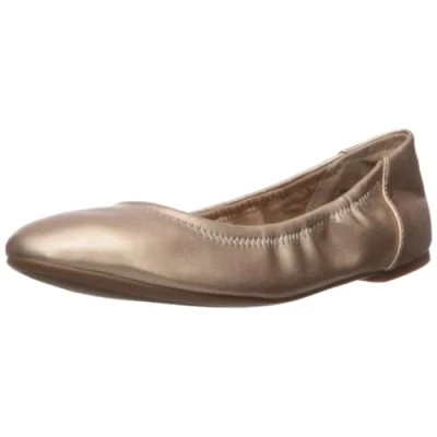 Image of Amazon Essentials Women&#039;s Belice Ballet Flat, Rose Gold, 5.5 UK