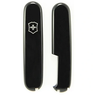 Image of Victorinox Plus Scales Black with Pen Slot for 91mm Swiss Army Knife Handles