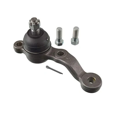 Image of 4334059065, 4334059066, 4334059135 Ball joint BLUE PRINT ADT38655 Front Axle Left, Lower with crown nut for control arm LEXUS: IS I Saloon