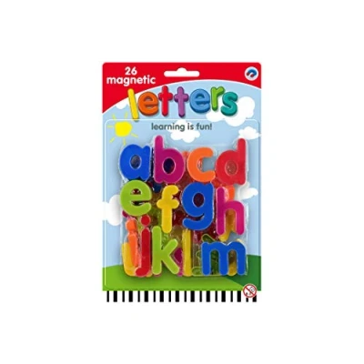 Image of KandyToys 26 Piece Magnetic Letters Perfect for Educational Toys Fridge Magnets and Spelling