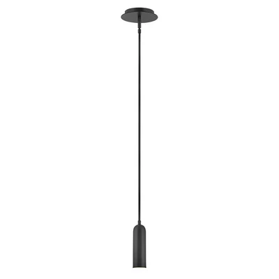Image of Dax Integrated LED Pendant Ceiling Light, Black