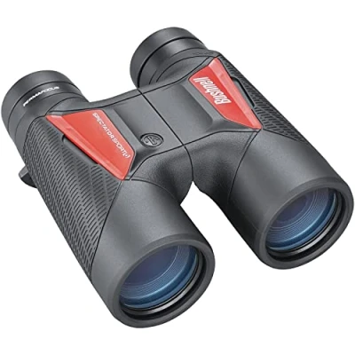 Image of Bushnell Spectator Sport 10x40 Black Roof Prism PermaFocus Colored Tiles Bird Watching Sightseeing Travelling Wildlife Outdoor Binocular BS11040