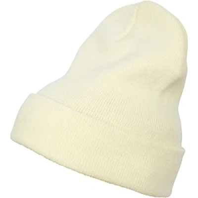 Image of Flexfit Yupoong Heavyweight LONG Beanie, Size: One Size, Powderyellow