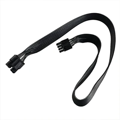 Image of Gintai Power Supply Cable Replacement for EVGA CPU Supernova 650 750 850 G2 G3 G5 B3 8 P to P(4+4)
