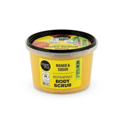 Image of Organic Shop Repairing Body Scrub Mango &amp; Sugar, 250 ml