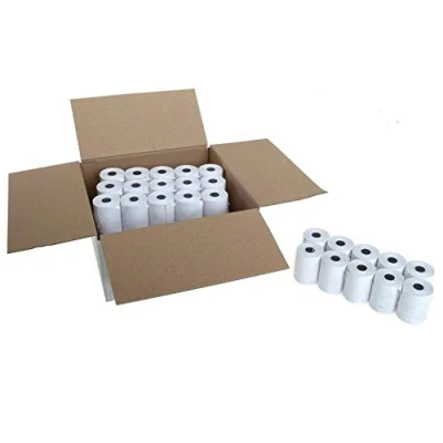 Image of 57x40mm Thermal Paper Till Rolls, Credit Card Machine PDQ Receipt Cash Register 57x38mm Fit 1 Box 20 Rolls