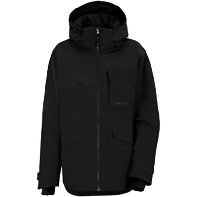 Image of Didriksons Luke 3 Boys Jacket Black